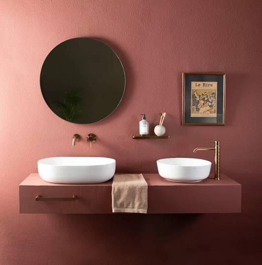 Lavabos exentos de la colección Kendra de solerbath.