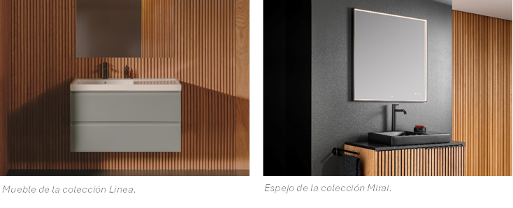 ROCA OFRECE ESTILO Y FUNCIONALIDAD CON LINEA Y MIRAI, SUS NUEVAS SOLUCIONES PARA EL ESPACIO DE BAÑO