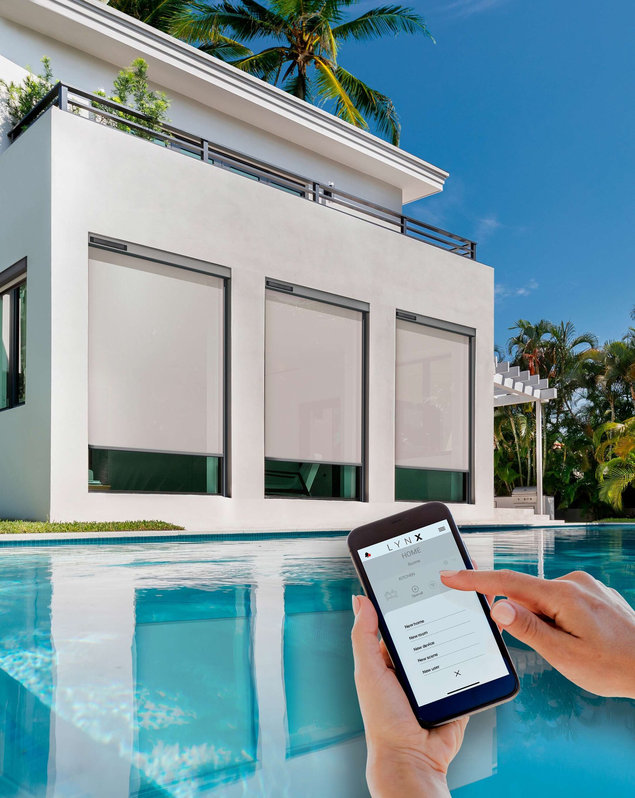 App LYNX de Bandalux: cortinas inteligentes para un hogar más conectado y eficiente