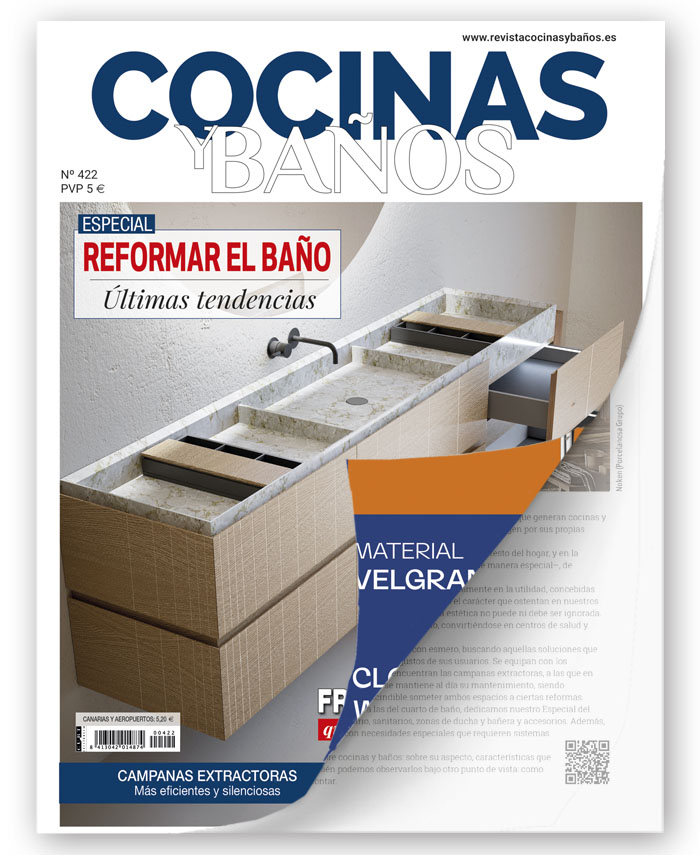 Disponible ‘on line’ la edición de febrero de Cocinas y Baños