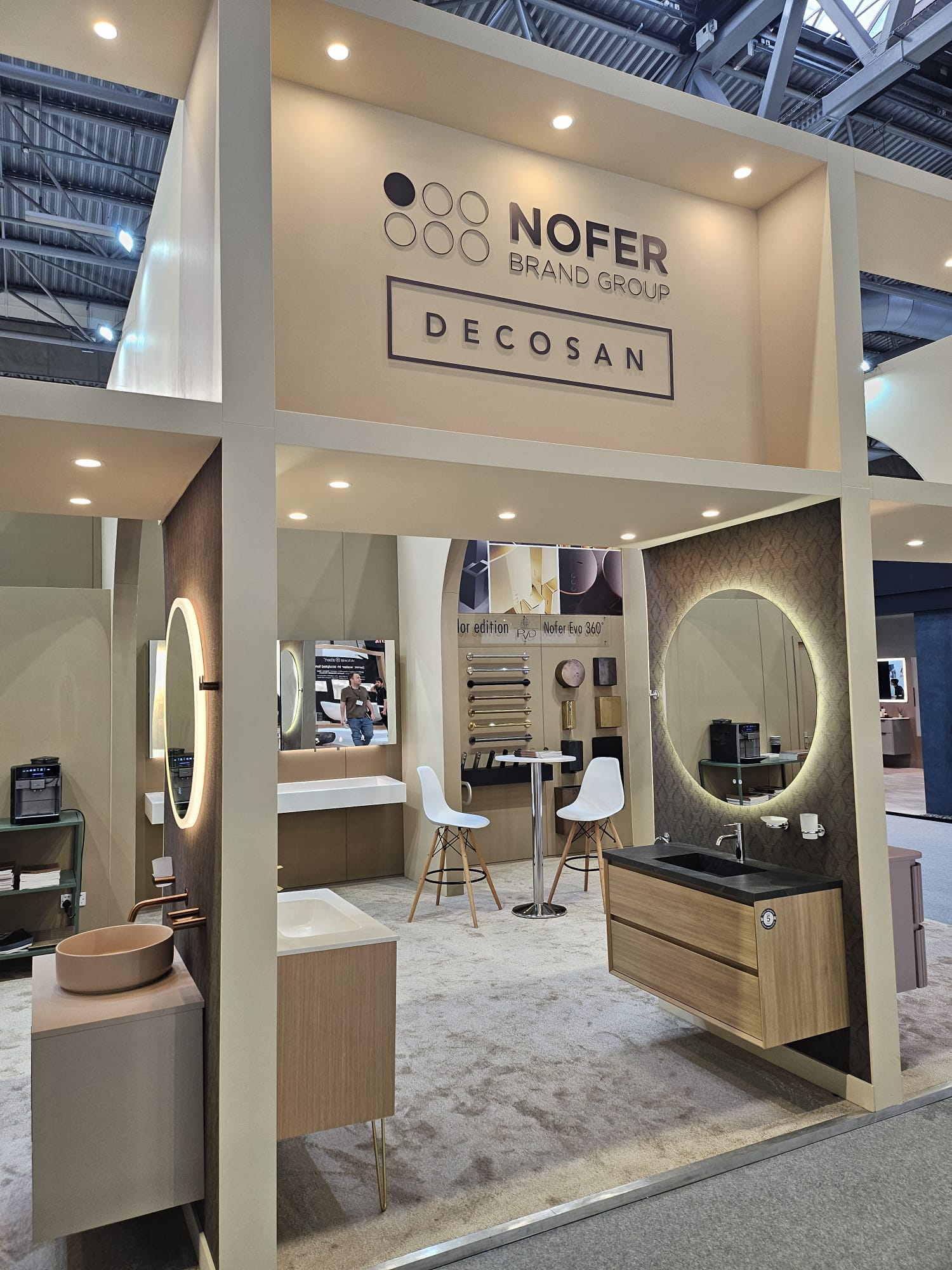 NOFER Y DECOSAN PRESENTAN SUS ÚLTIMAS INNOVACIONES EN LA 40ª EDICIÓN DE LA FERIA KBB DE BIRMINGHAM