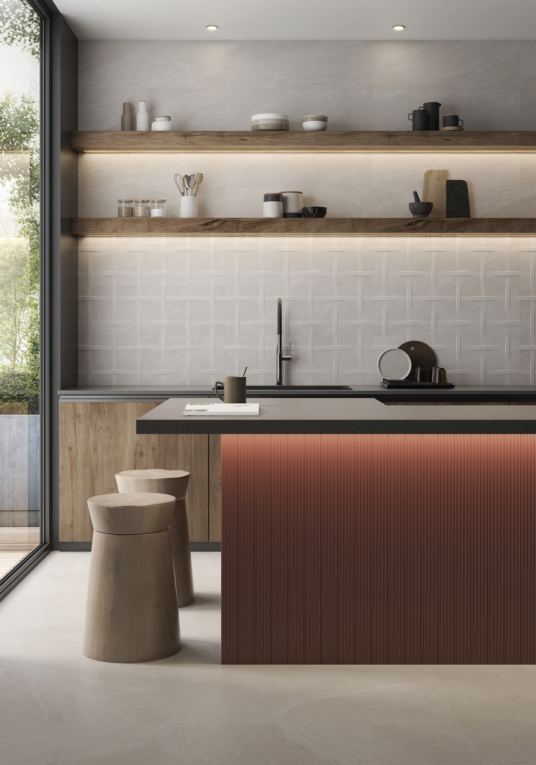 Cocina, el corazón de la casa- Colección Silea de  Keraben / Victoria