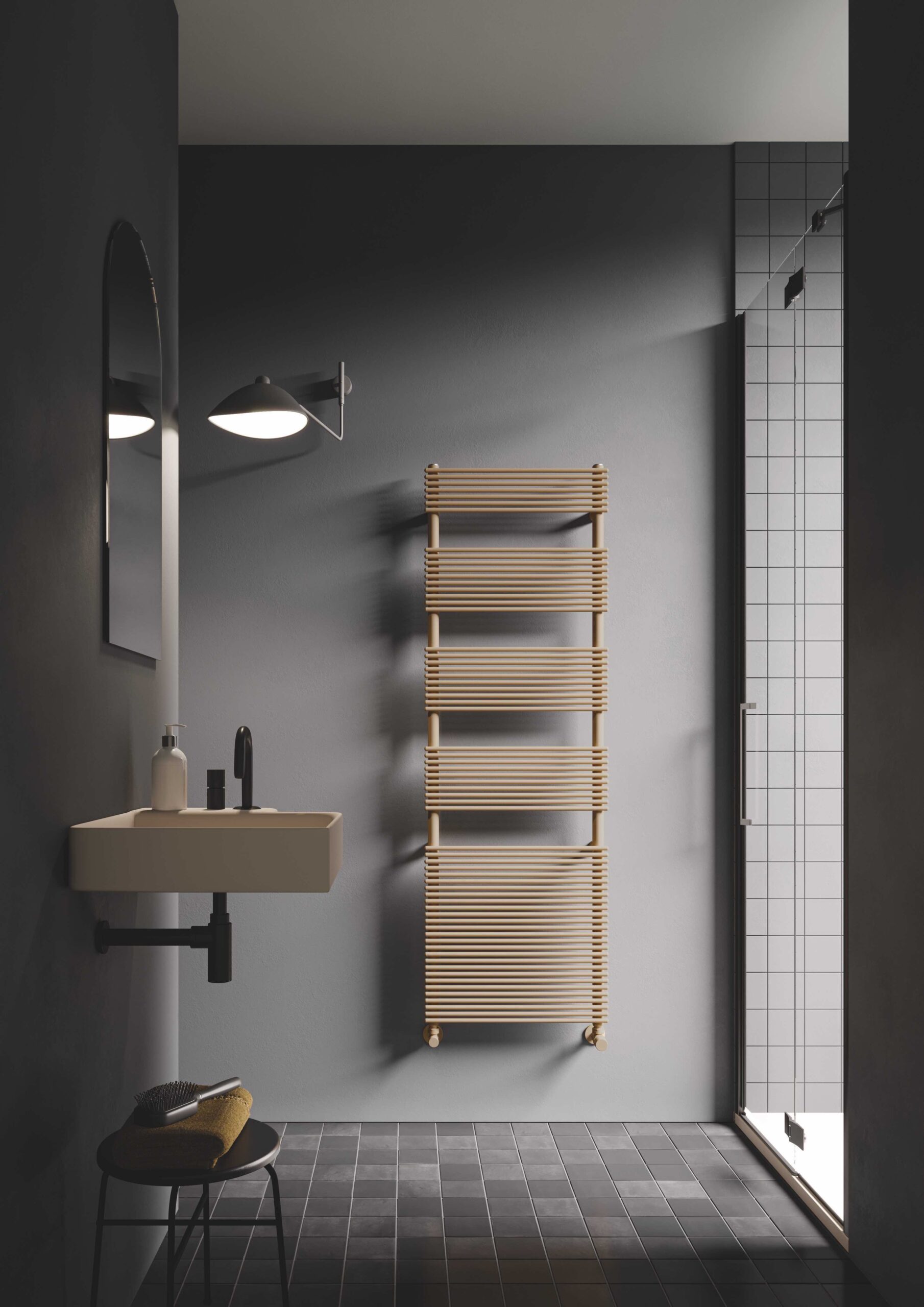 IRSAP amplía la gama ARPA con el nuevo modelo de radiador toallero ARPA 12_B