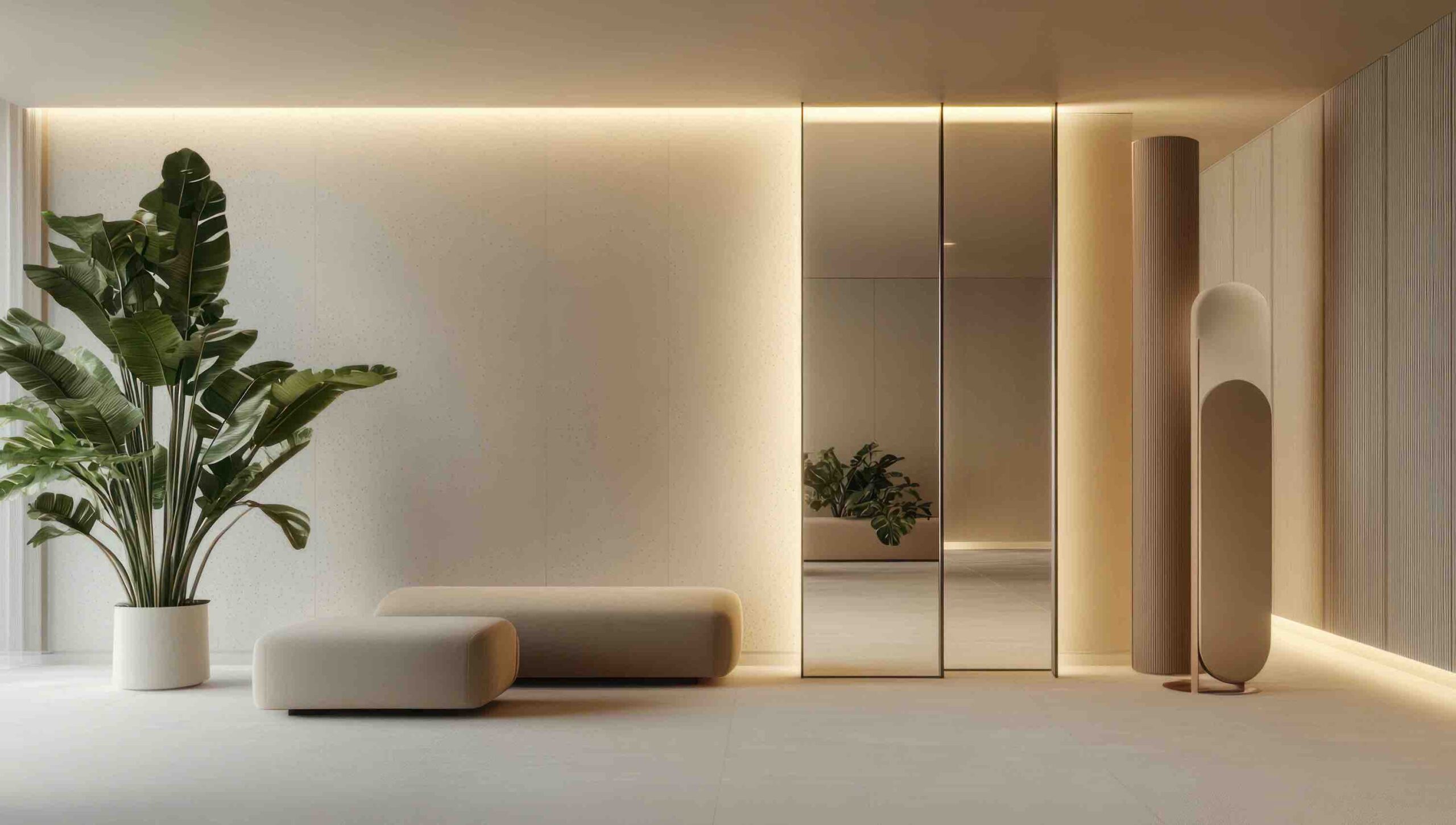 Superficies reflectantes en el diseño interior: la versatilidad de RAUVISIO crystal mirror de REHAU Interior Solutions