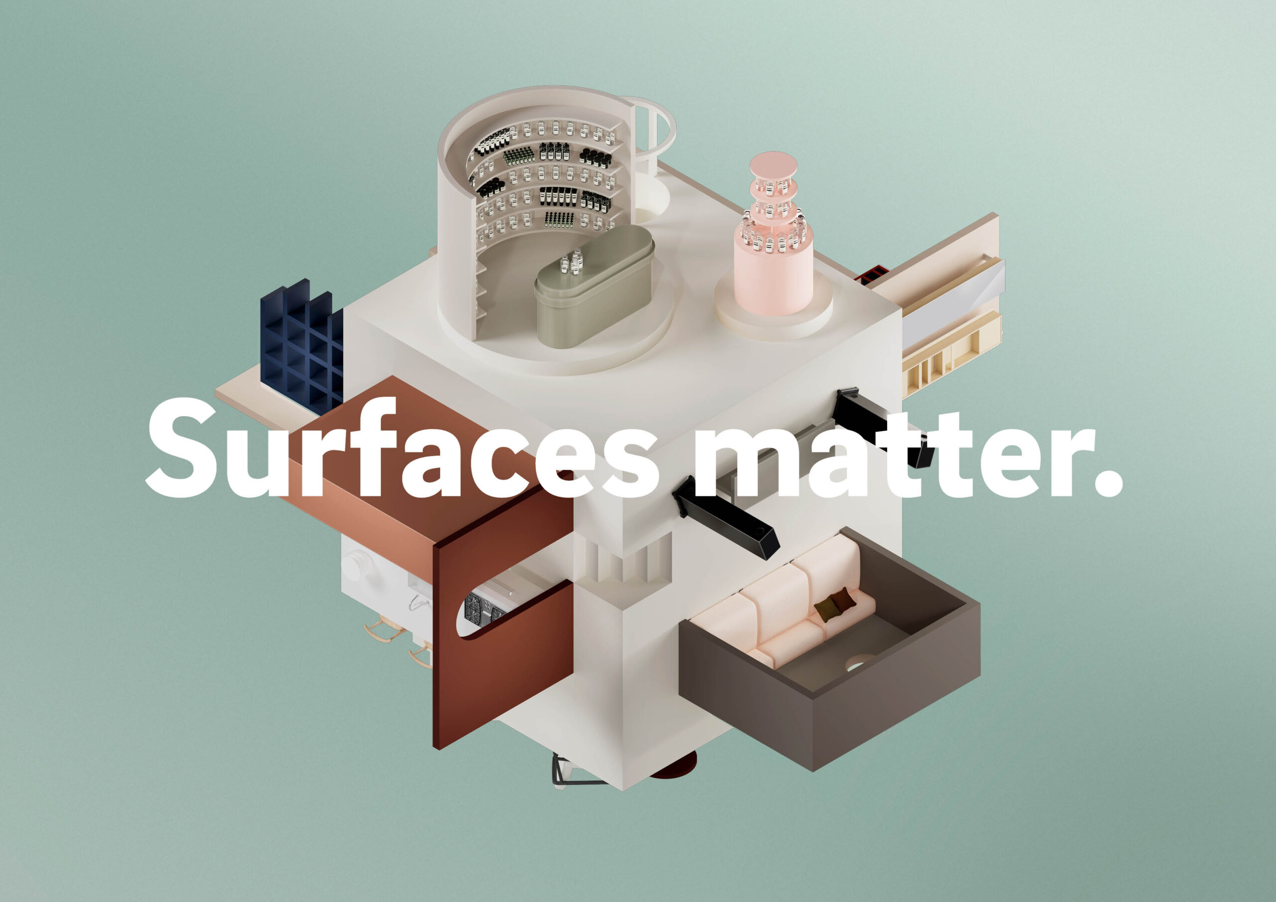 Surfaces Matter: REHAU Interior Solutions demuestra cómo las superficies definen los espacios