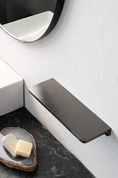 Accesorios de baño Ergos, grafito cepillado, de ramonsoler