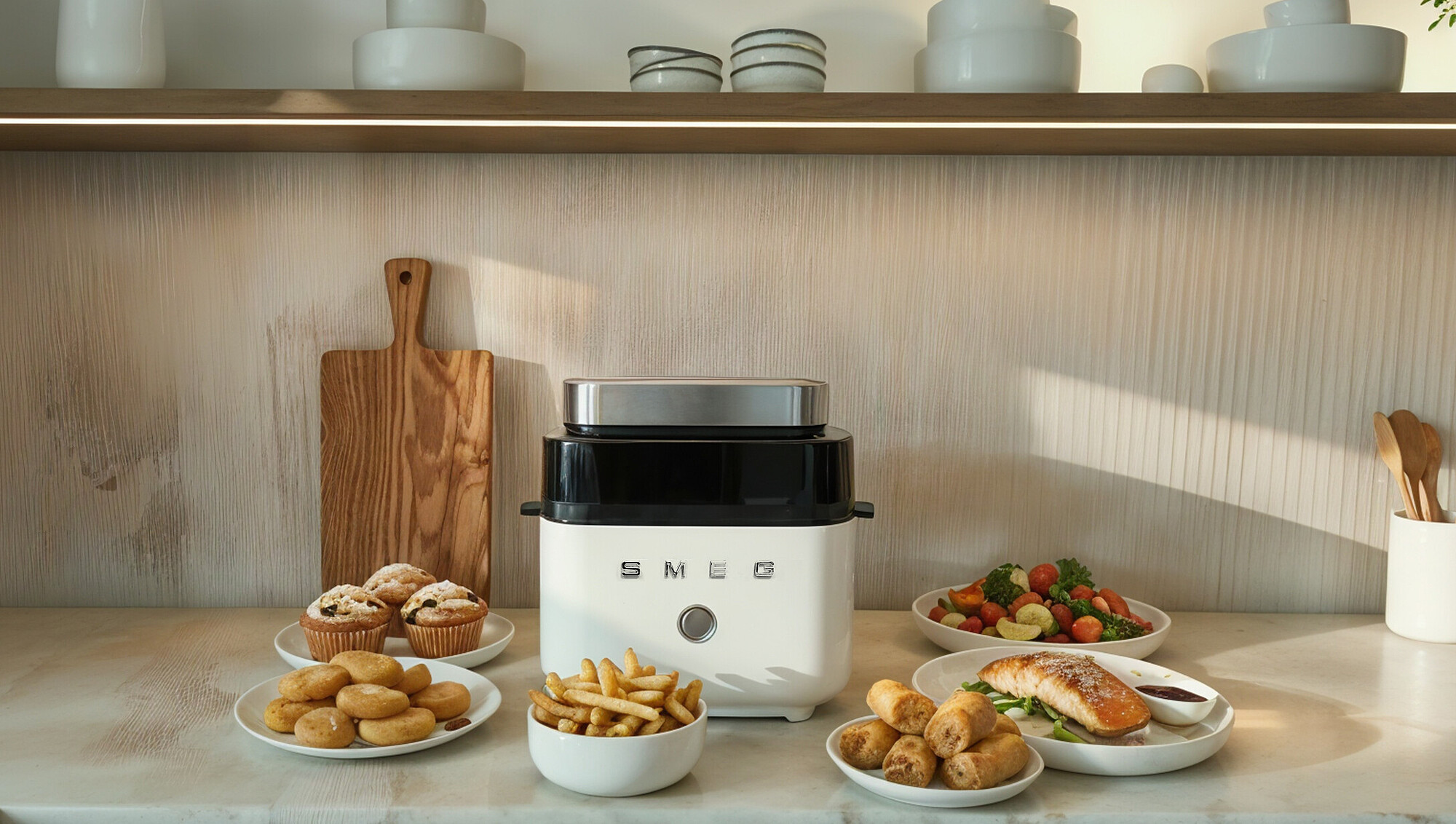 SMEG LANZA SU NUEVA FREIDORA DE AIRE: CUANDO EL “CRUNCH” DUPLICA EL PLACER